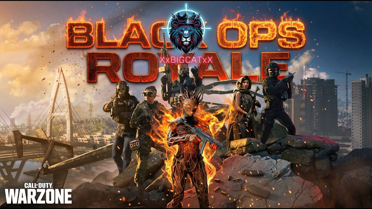 🔴LIVE - BLACK OPS ROYALE WITH THE CREW! -  DAY 9 OF SUBSCRIBER CHALLENGE! - SUB COUNT 38/100