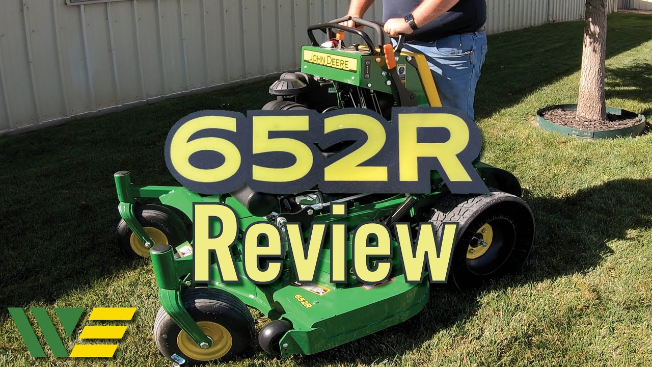 2022 John Deere Stand-On 652R Zero Turn Mower Review