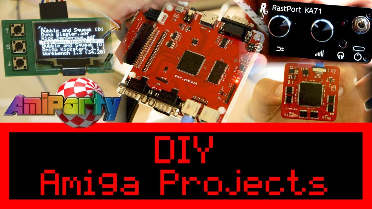 Commodore Amiga DIY Projects at AmiParty 21