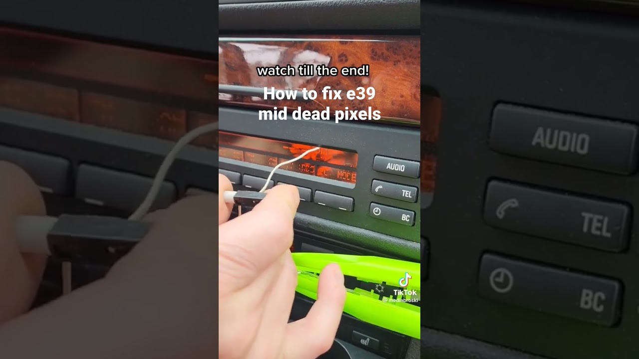 how to fix e39 mid dead pixels ❗❗