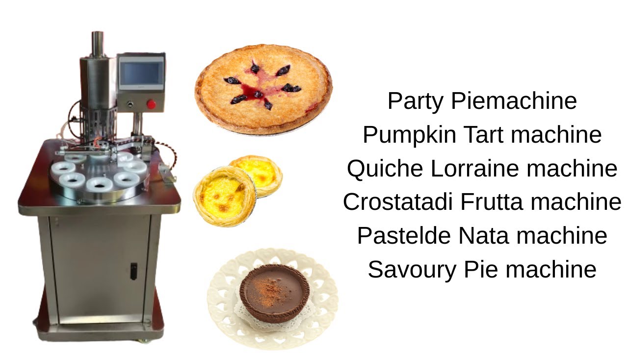 How to Make Perfect Egg Tarts with an Automatic Egg Tart Machine