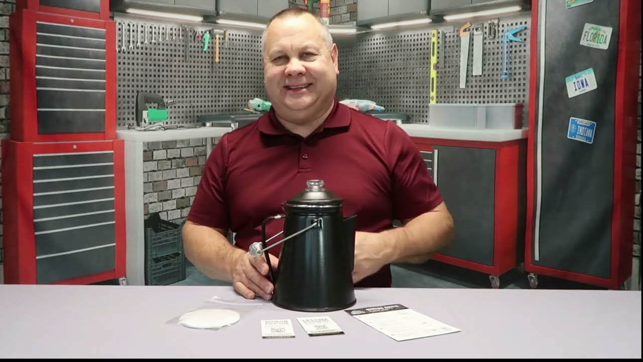 COLETTI Classic Enamel Coffee Percolator Review