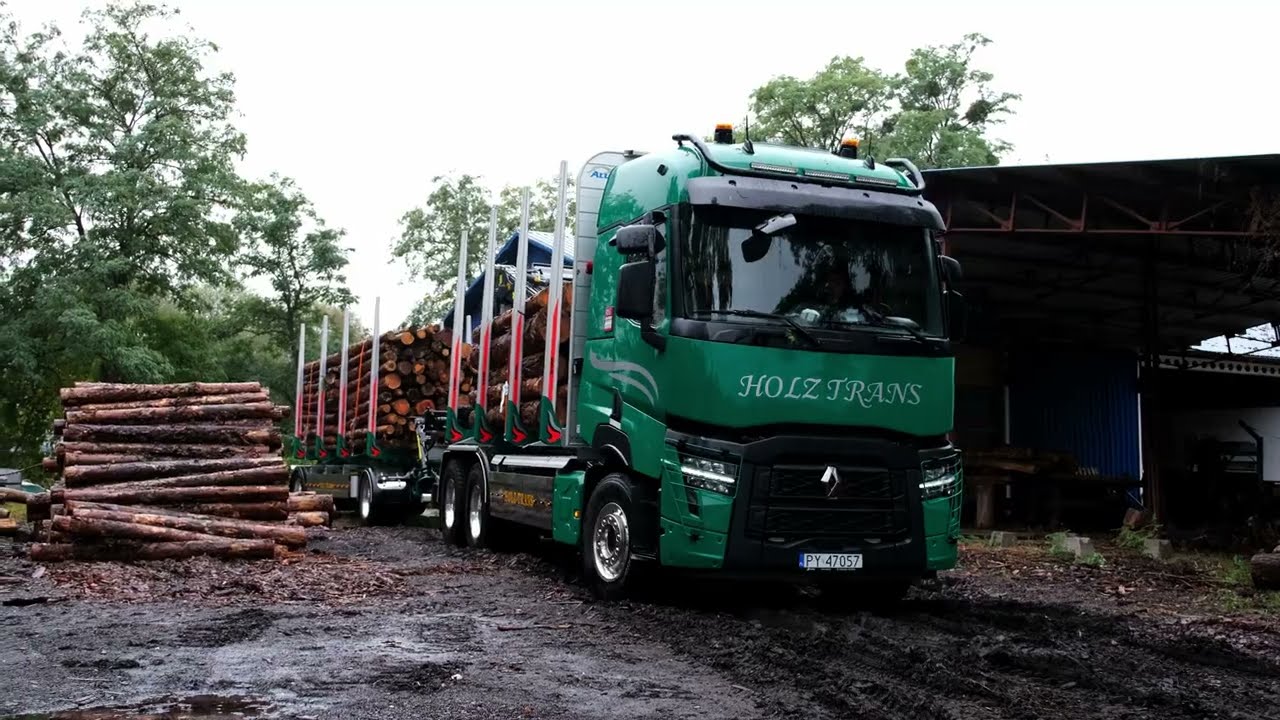 Renault Trucks C520 do transportu drewna dla firmy Holz-Trans