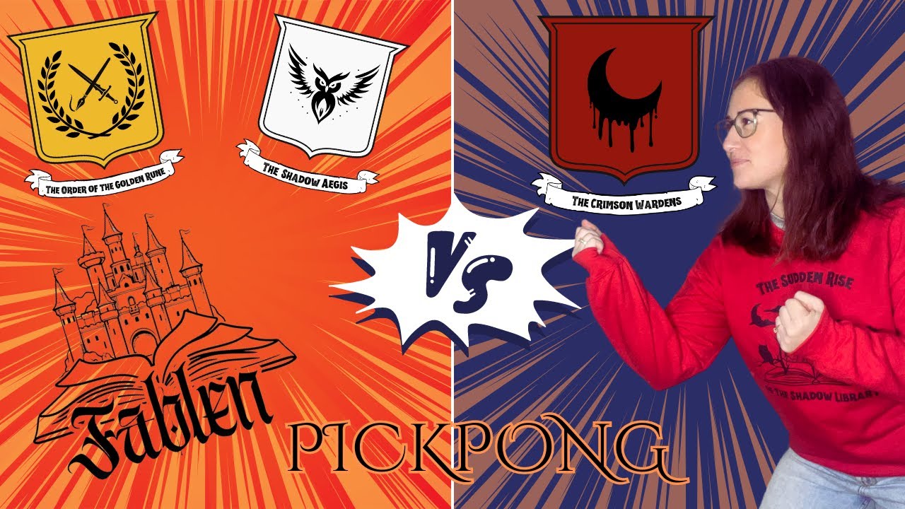 PickPong October 2024 // TBR Game // The One With Fablen Readathon