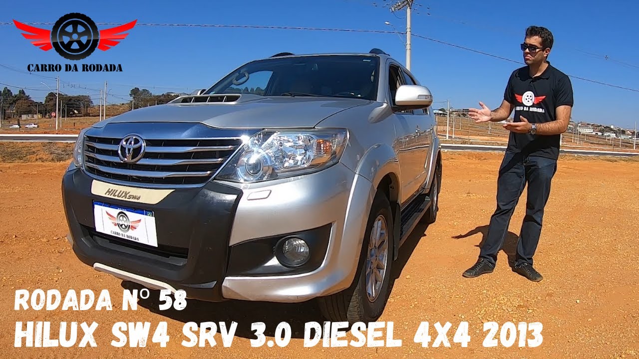 Toyota Hilux SW4 SRV Diesel 4x4 2013 - Um tanque de guerra, mas será que vale o preço? - Rodada Nº58