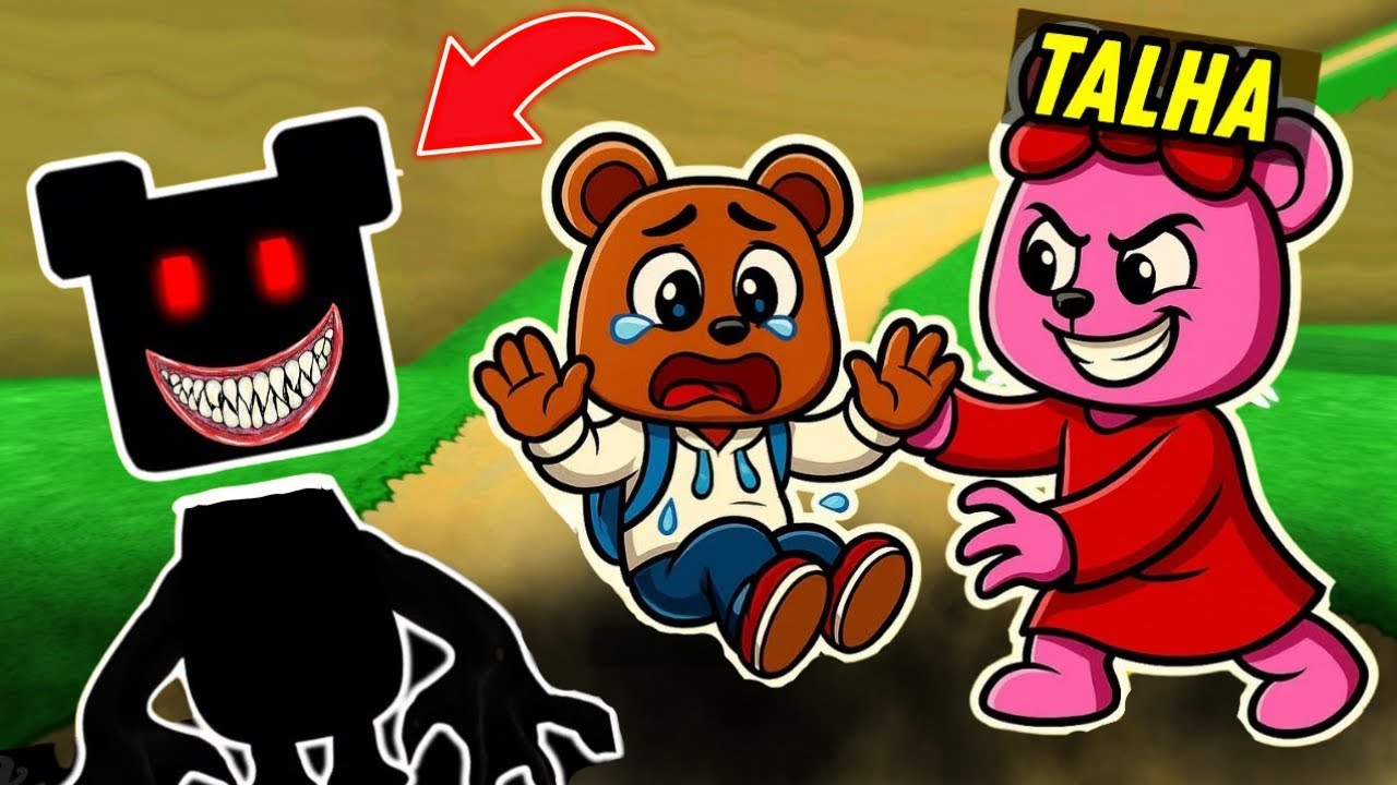 AYI K&Ouml;Y&Uuml;N'de Talha Bana İHANET ETTİ😢| Super Bear Adventure Gameplay Hide and Seek