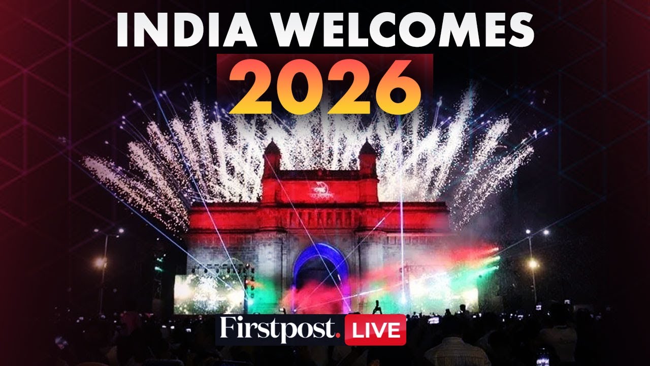 New Year 2026 LIVE: India Welcomes 2026 With Grand Celebrations | Firstpost