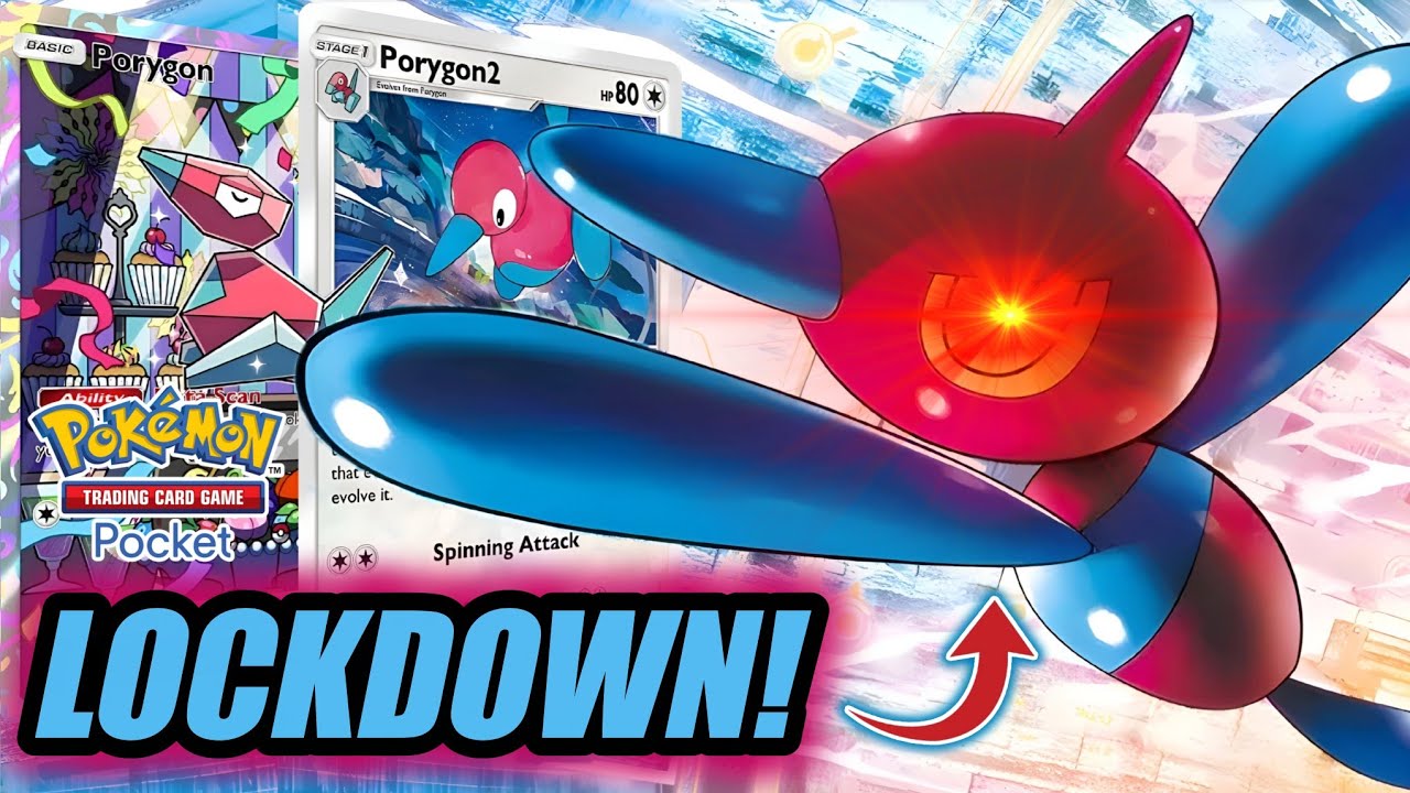 PORYGON-Z WON'T LET YOU ATTACK! EVOLVE QUICKLY with the NEW PORYGON2! [Pokémon TCG Pocket]