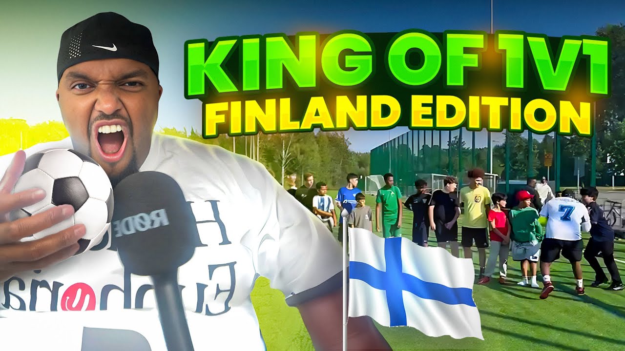 First 1vs1 Football Tournament in Finland!! (King Of 1vs1 Finland Edition) #1vs1football