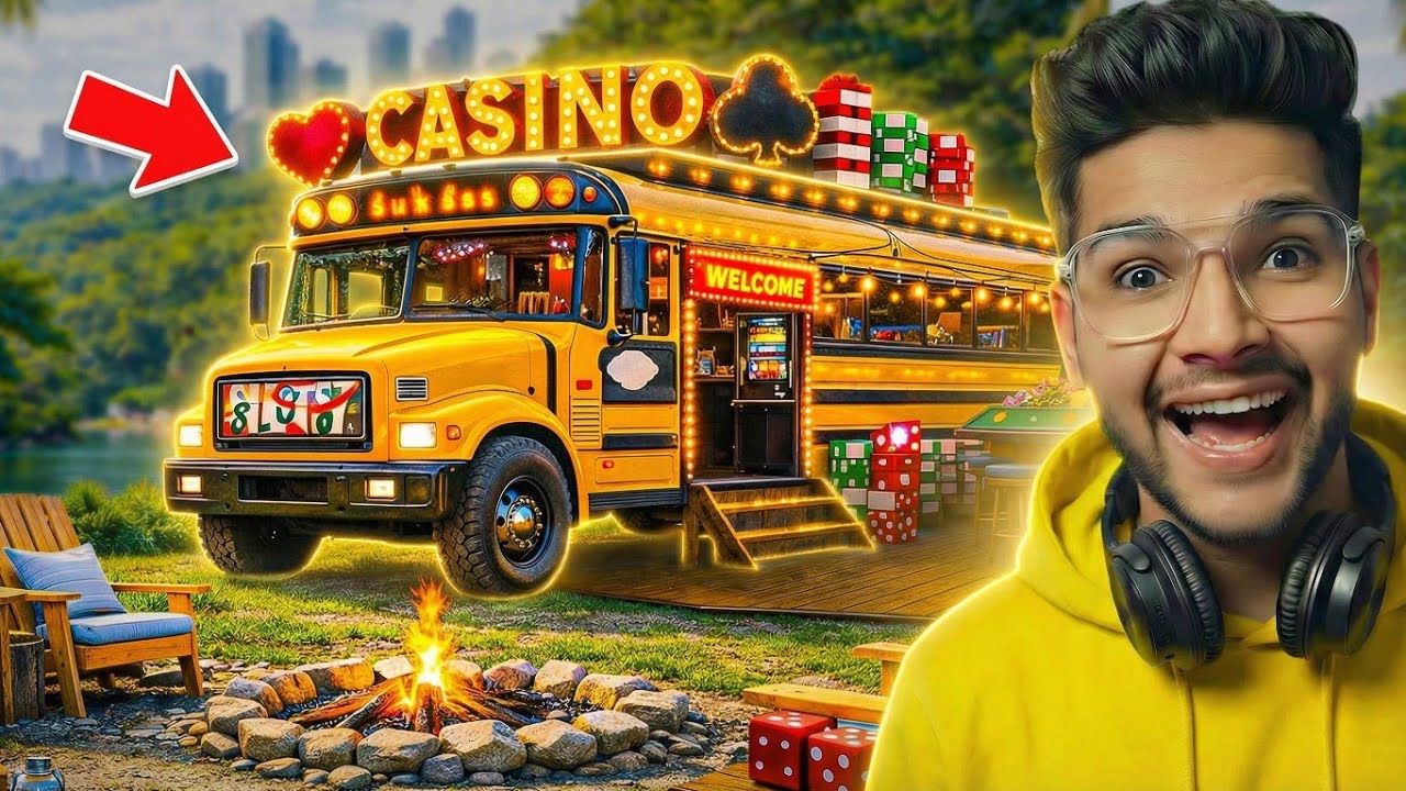 I TURNED A RUSTY BUS INTO A LUXURY CASINO 🤑 Bus Flipper Simulator