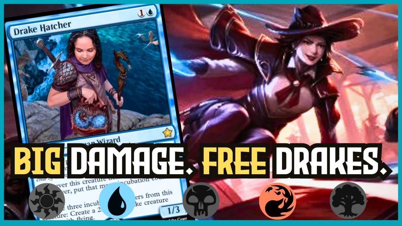 🔵🔴FREE Drakes And Fast Damage For QUICK Wins! | MTG Arena Standard Izzet Deck