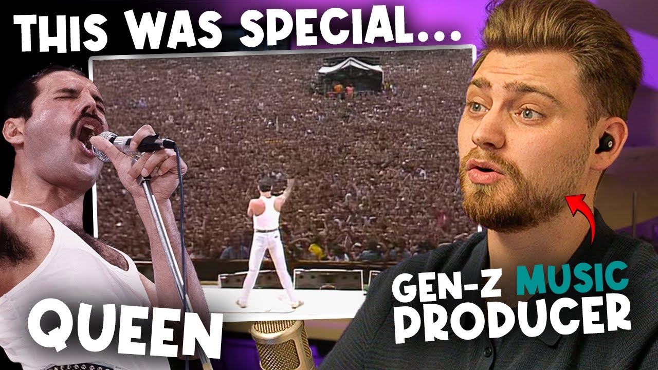 Музыкальный продюсер поколения Z был в шоке от выступления Queen на Live Aid.
