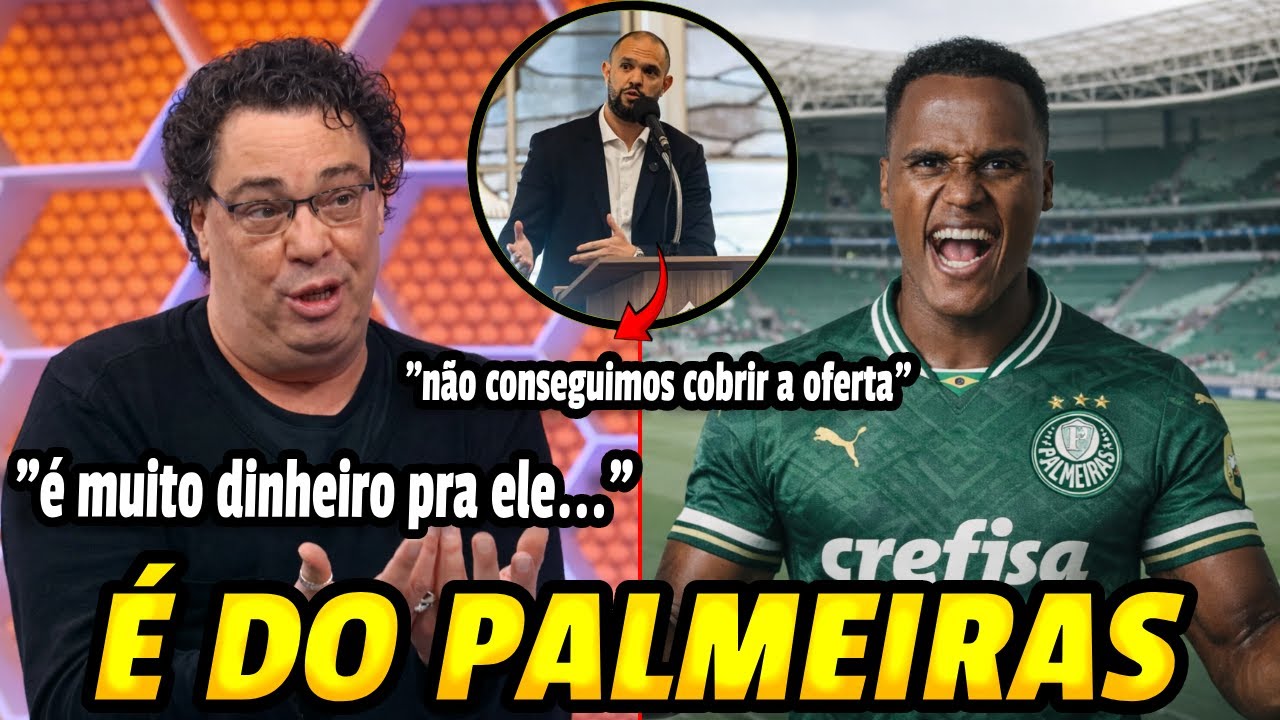 PALMEIRAS OFERTA R$154 MILHÕES POR JHON ARIAS! FLUMINENSE É NOTIFICADO