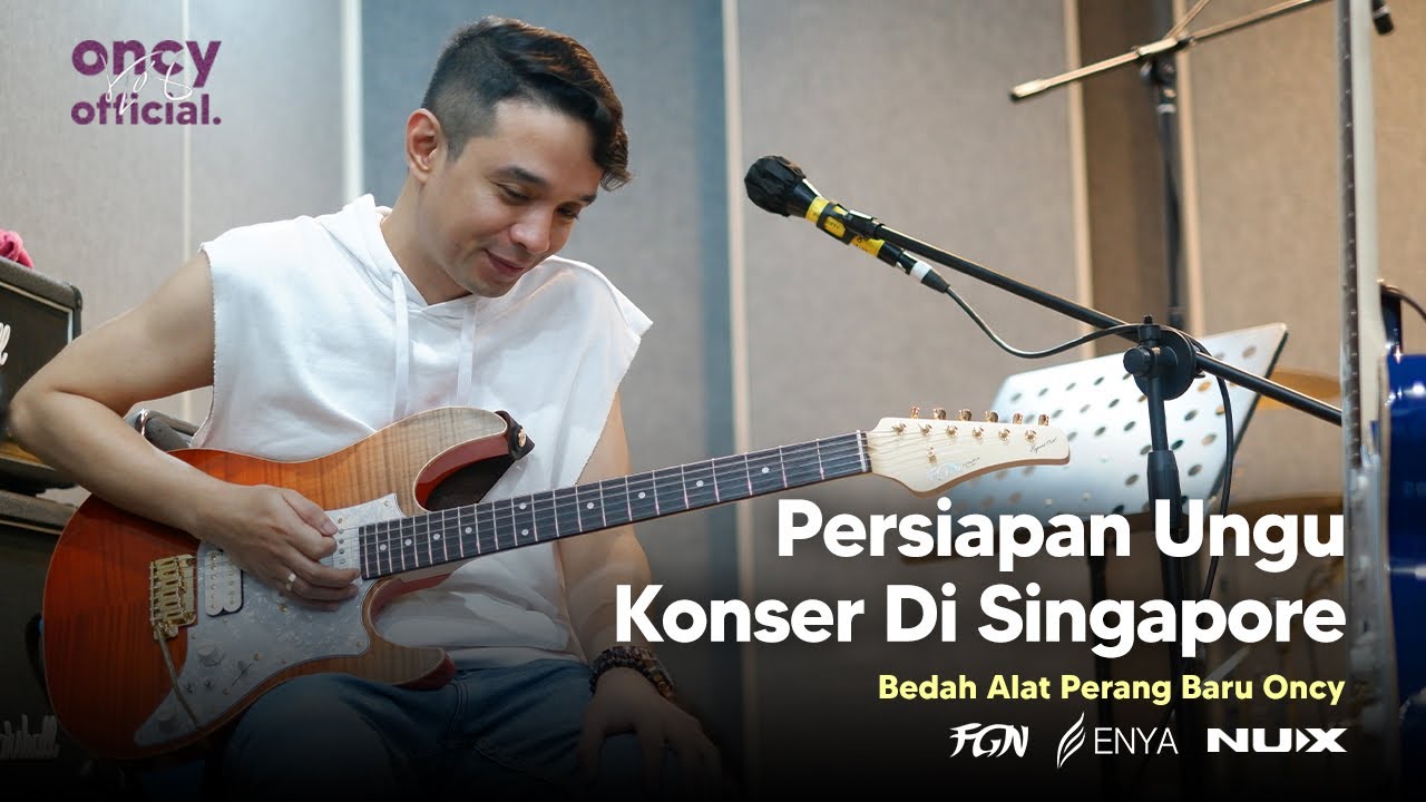 Cek Alat Perang Buat Konser UNGU di Singapore !!