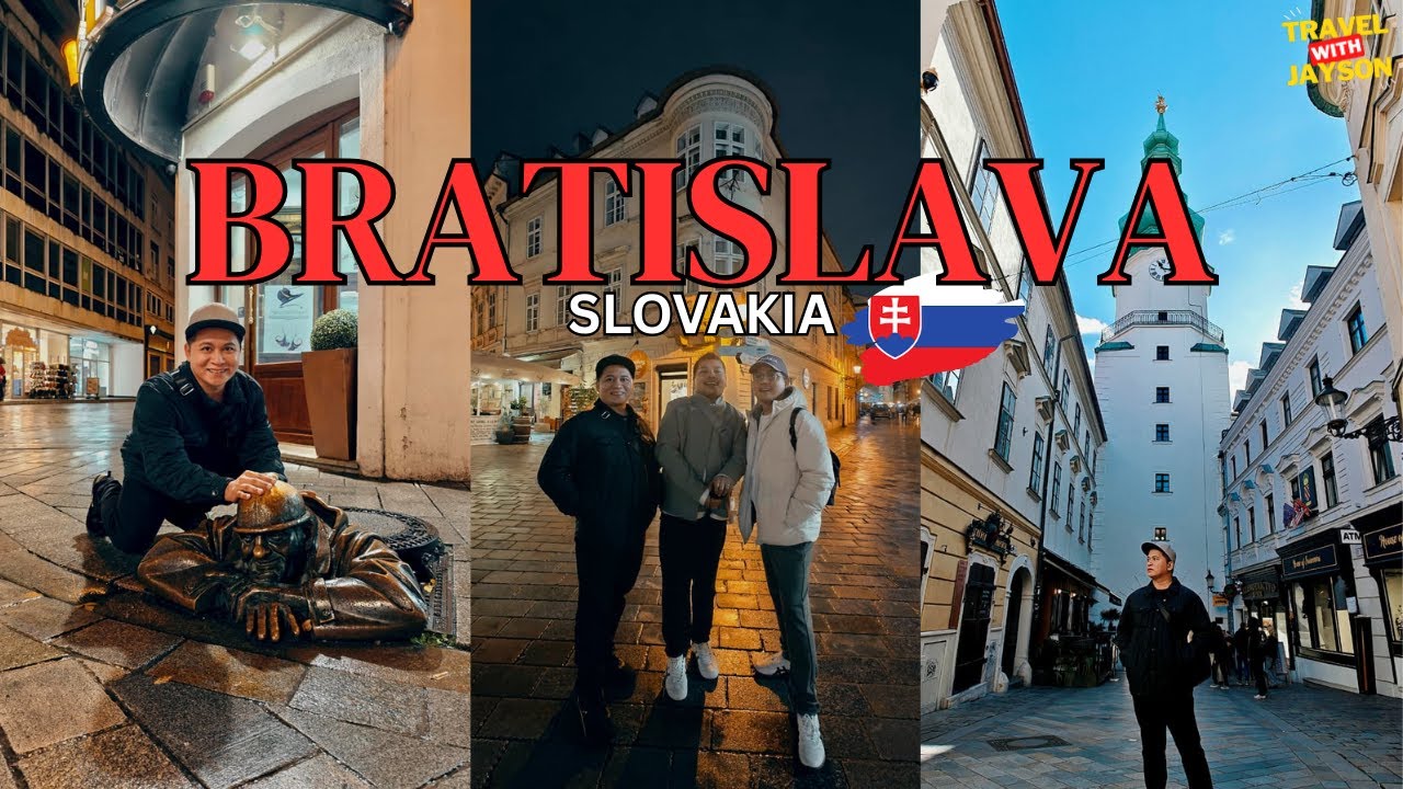 EUROPE'S MOST UNDERRATED CITY | BRATISLAVA, SLOVAKIA 🇸🇰