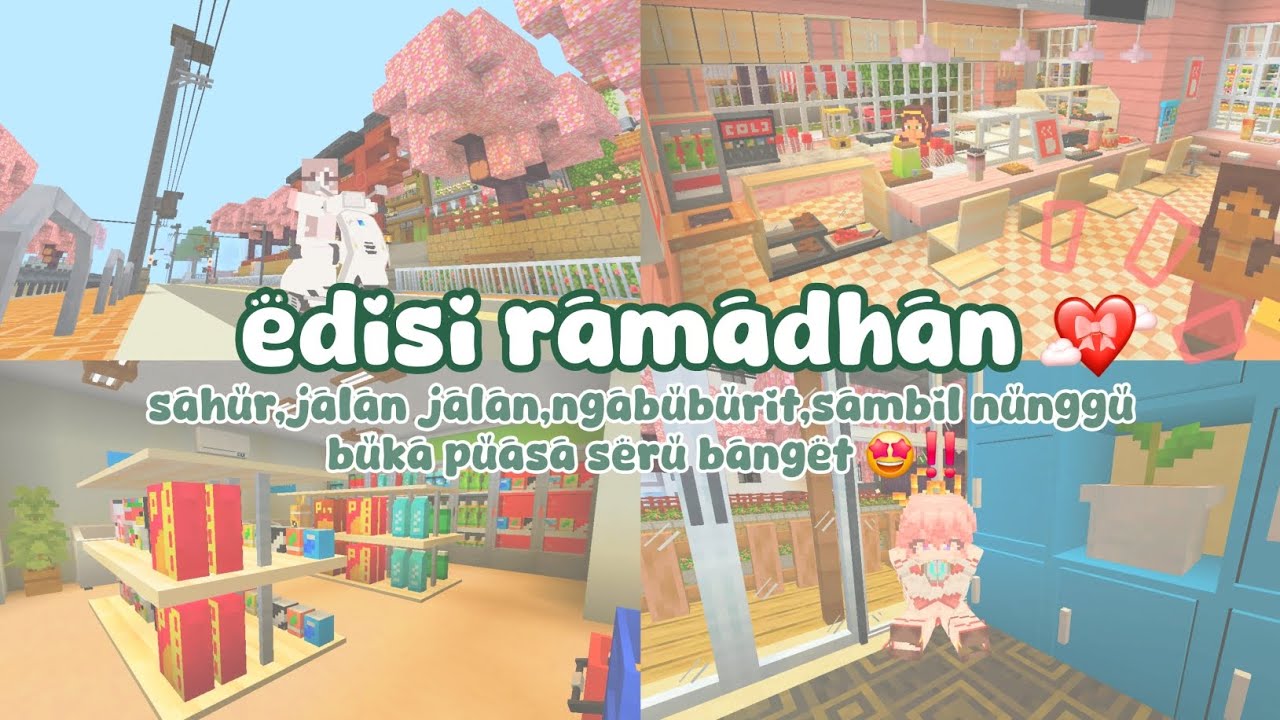 EDISI MENYAMBUT RAMADHAN 😵‍💫🫶🫶 || SERU BANGET NGABUBURIT ‼️😍 #moreecytie #dramakawaiiworld 