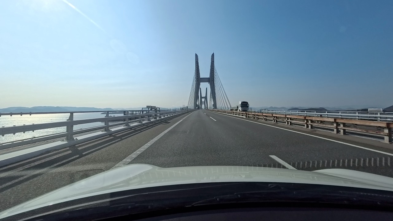 ドライブ 　その２　瀬戸大橋　与島PA