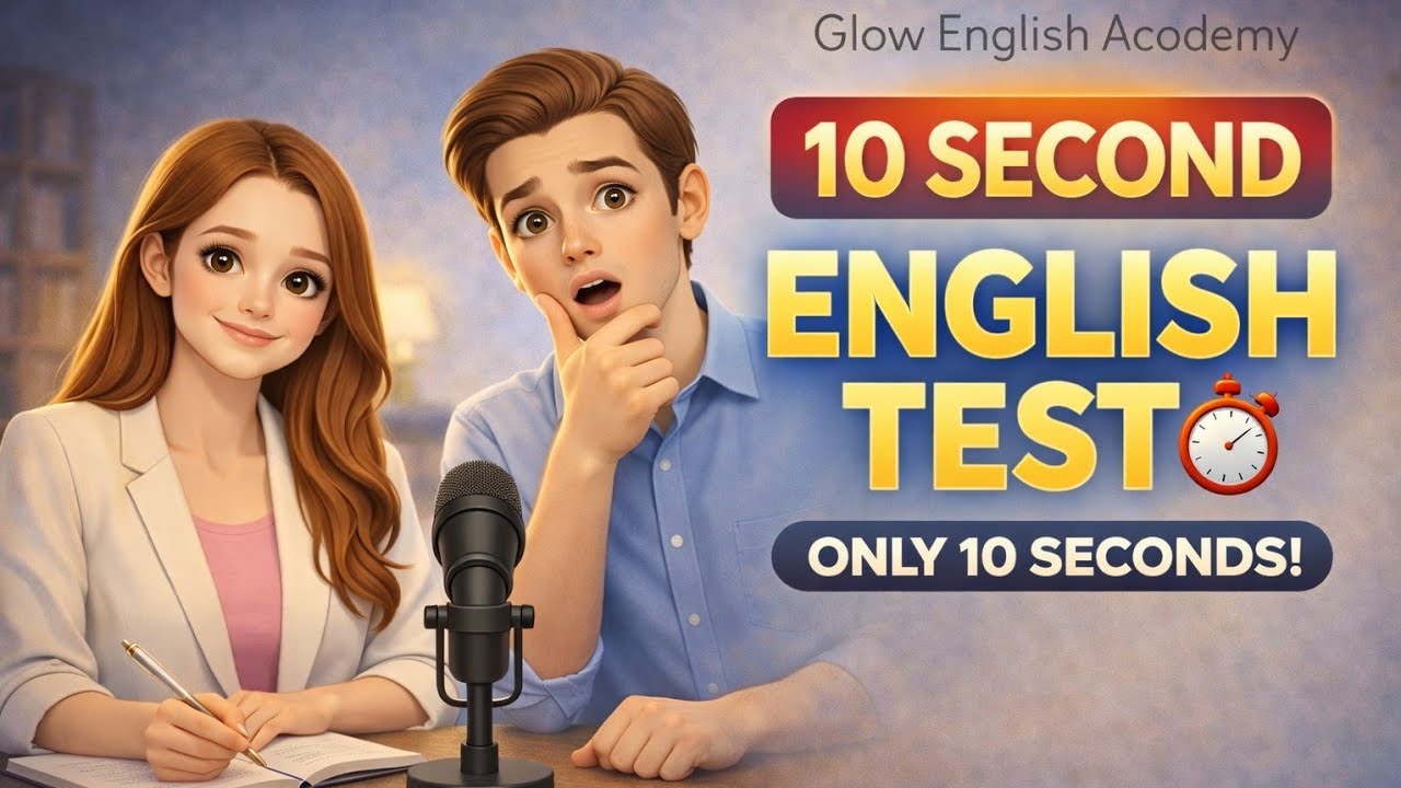 10 Second English Test | Can You Answer?