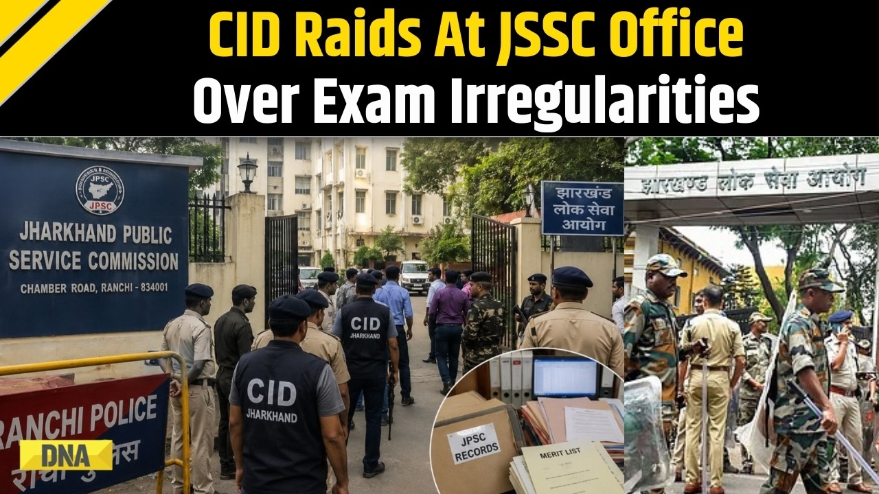 Jharkhand Protest: CID Conducts Raids At Jharkhand Staff Selection Commission Office