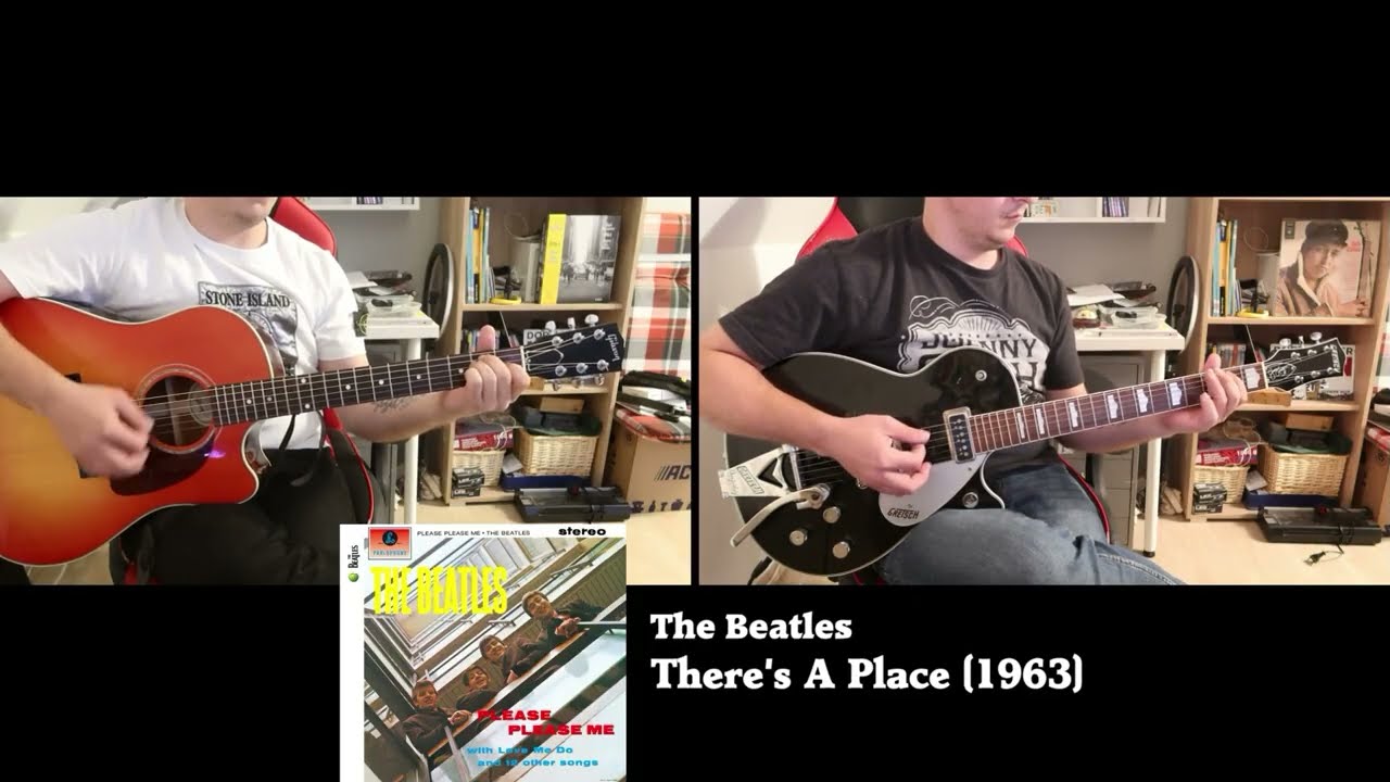 The Beatles - There's A Place (Guitar Cover)