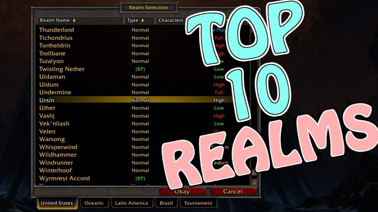 Top 10 Realms for Character Identity and Immersion