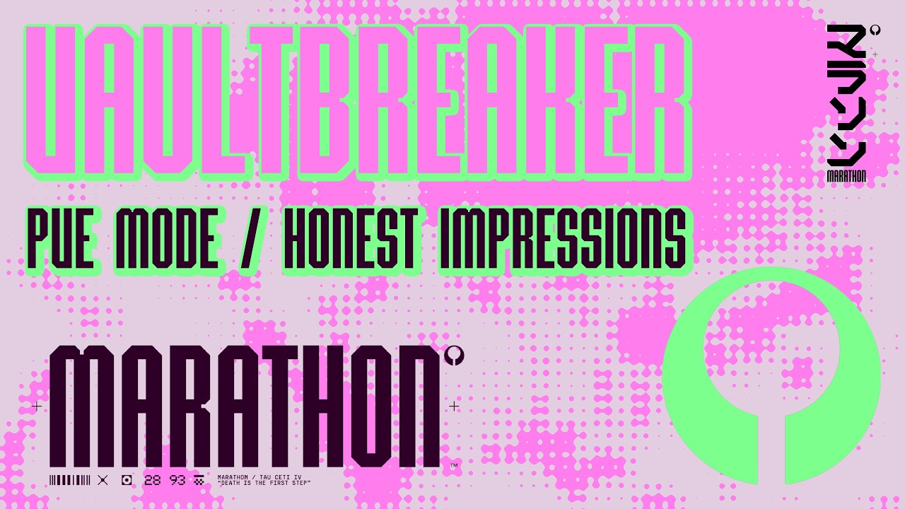 The Marathon PvE Mode - Honest Impressions #TheVaultBreaker #MarathonCreator