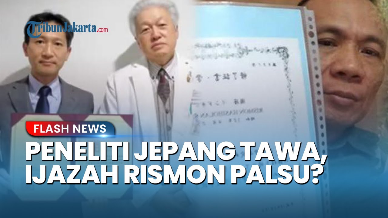 Peneliti Jepang Tertawakan Ijazah Rismon, Usai Dikuliti: 'Beda Banget Sama yang Asli, Palsu Ini!