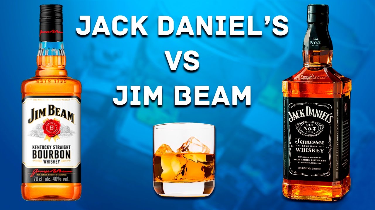 Jack Daniels vs Jim Beam - Обзор и Сравнение (Джек Дэниелс и Джим бим)