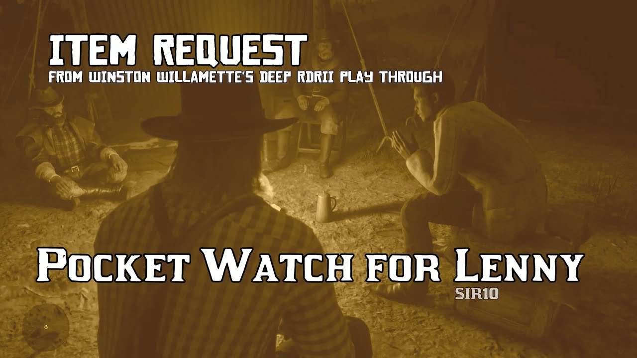 Pocket Watch for Lenny - Item Request [RDRII]
