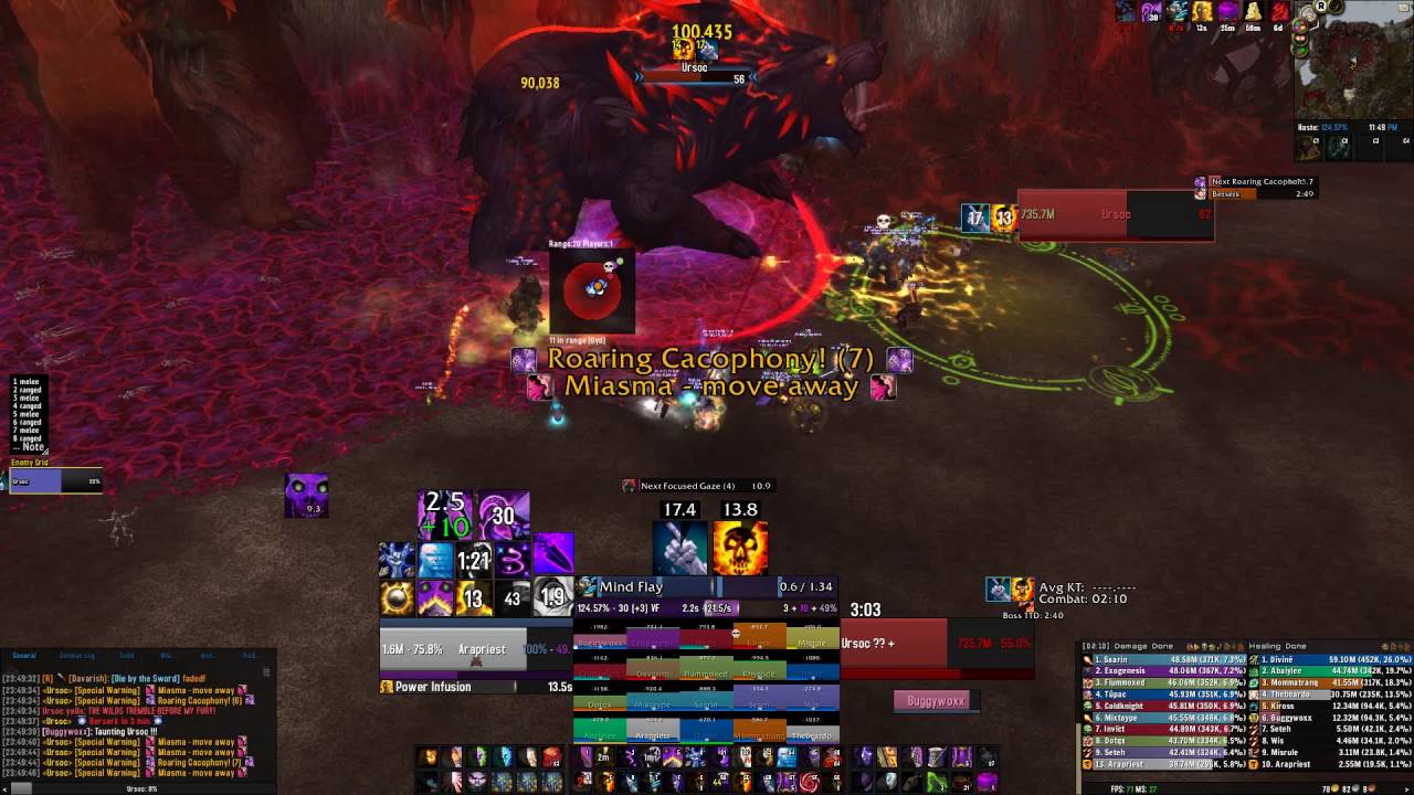 The Emerald Nightmare - Mythic Ursoc - Shadow Priest