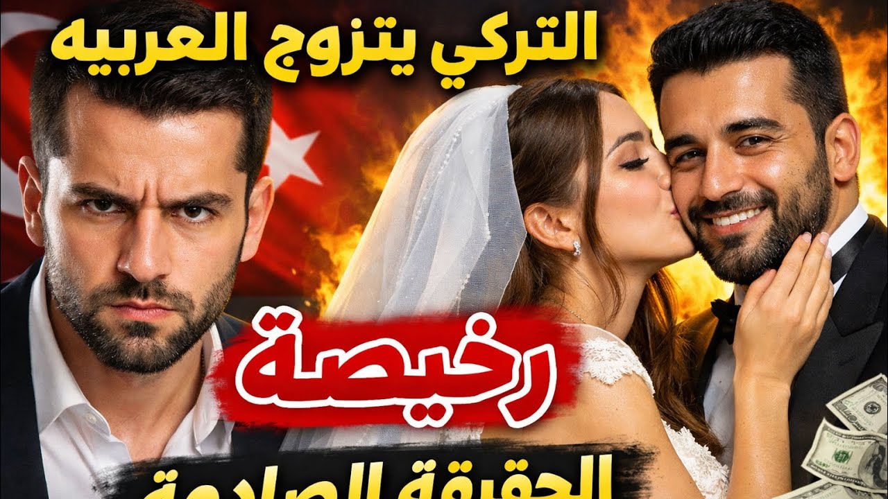 التركي يتزوج العربيه لانها رخيصه ؟! الحقيقه الصادمه 