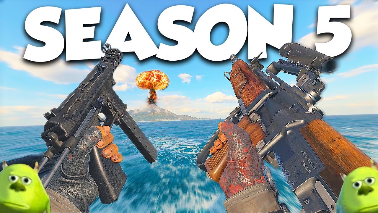 SEASON 5 NEW GUNS and the same weird 12am game chat lol