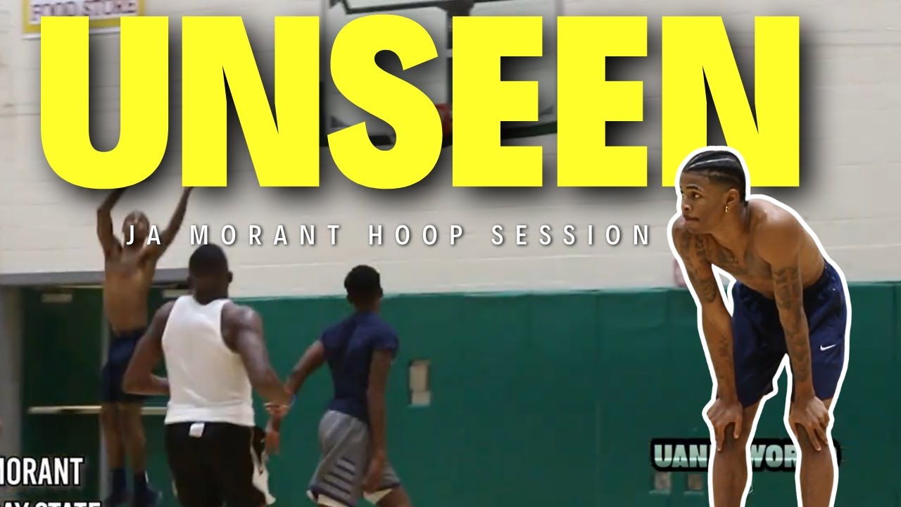 Ja Morant viral hoop session