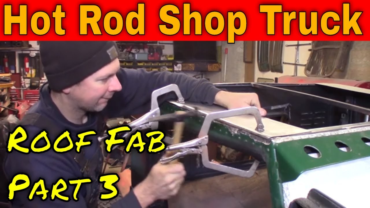 Model A Hot Rod Shop Truck:  Roof Fabrication Part 3