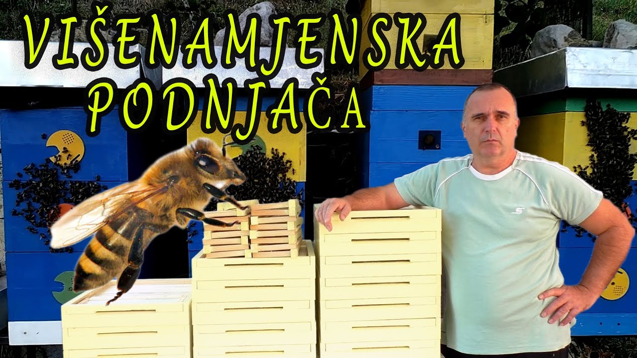 Vi&scaron;enamjenska podnica za polen Universal Beekeeping Pollen Trap  Honey Bee podnjača za pčele
