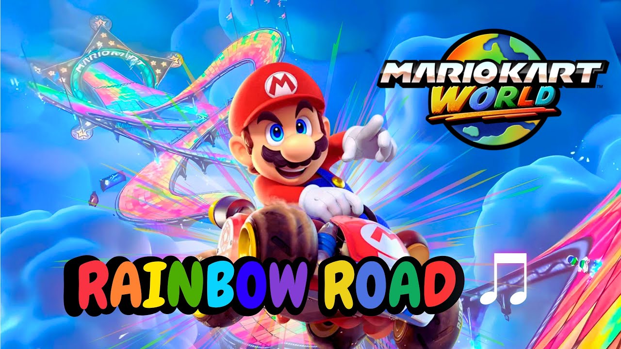 【REMIX】Rainbow Road - Mario Kart World