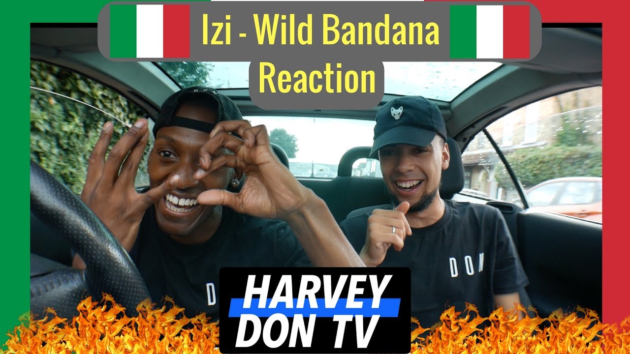 Izi - Wild Bandana (feat. Tedua & Vaz Tè) Reaction