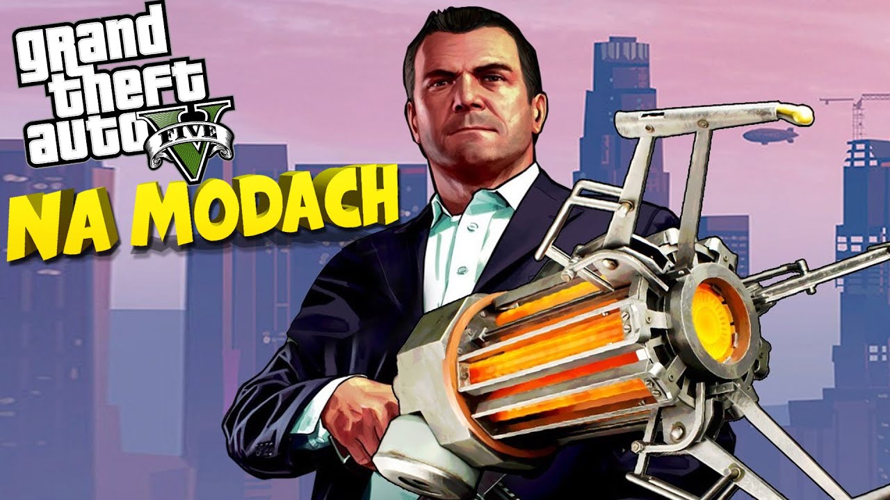 #5 GTA V na Modach - Gravity Gun MOD - 1080P/60FPS
