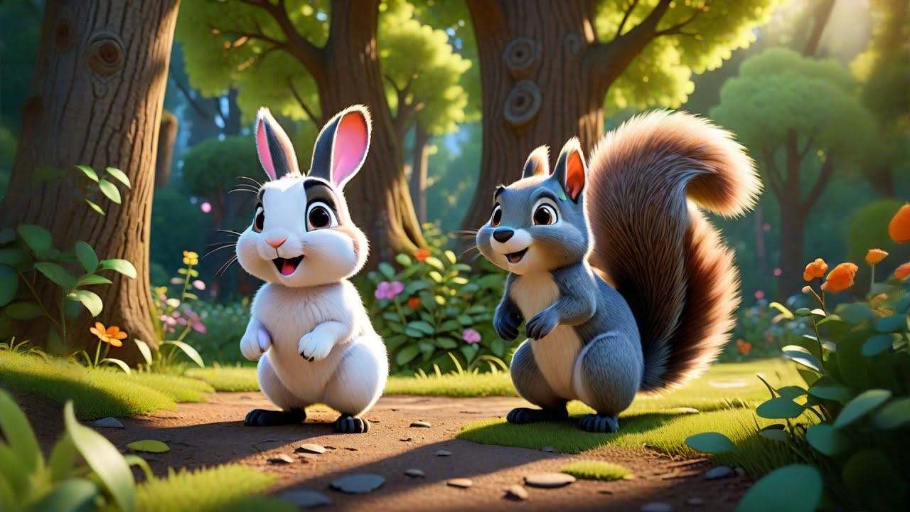 Fifi Fox Hides Behind the Tree | Fox Song for Kids | Nursery Rhymes and Peekaboo Songs