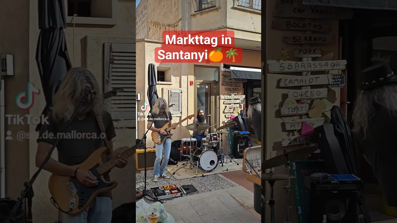 So sch&ouml;n ist der Markttag in Santanyi auf Mallorca 🤩❤️ #mallorca #soldemallorca  #mallorquin