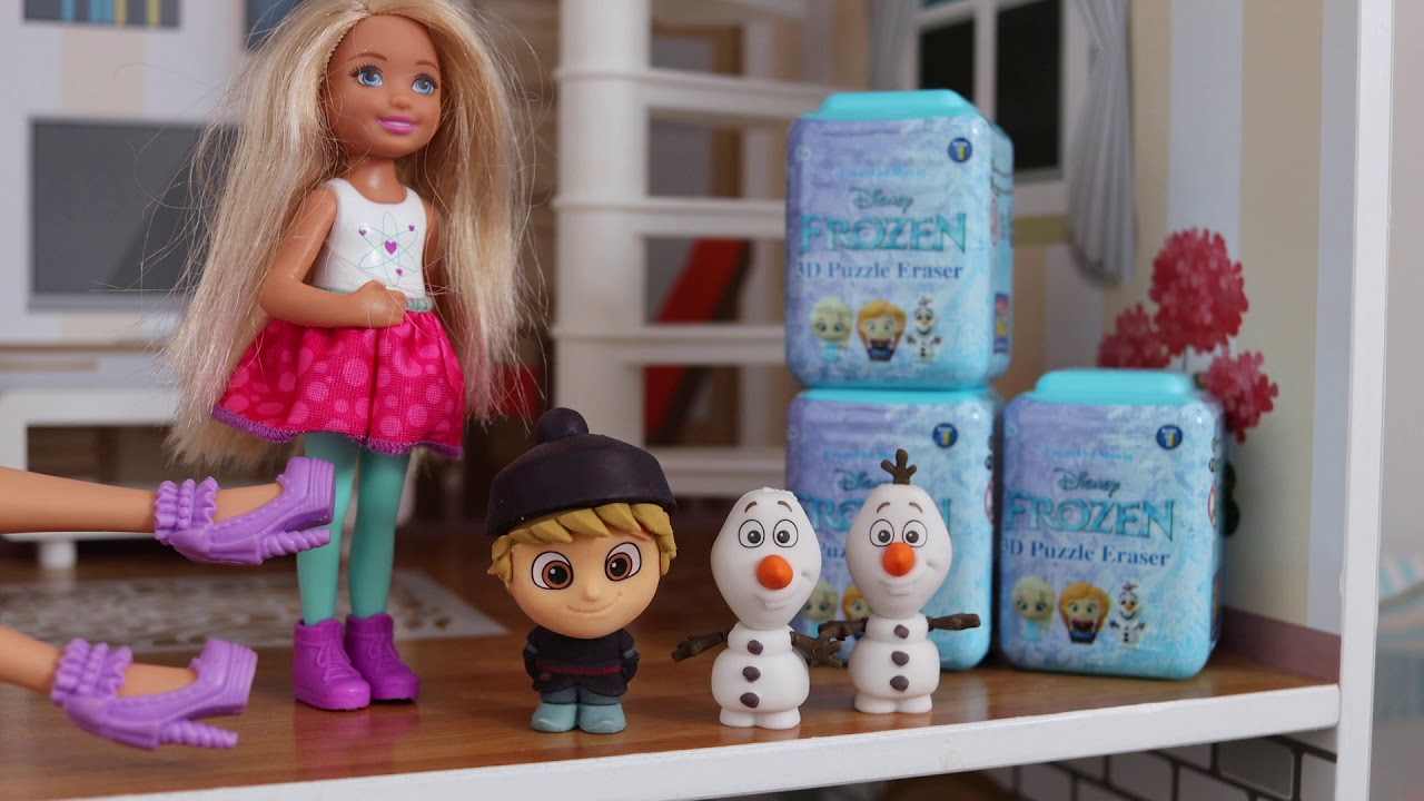 Niespodzianki Frozen 3d Puzzle Eraser | Super Zabawa