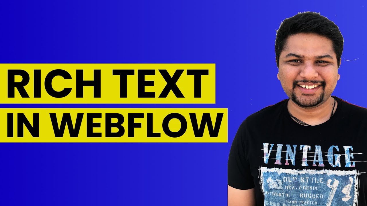 Customize Rich Text Block in Webflow like PRO | Webflow Tutorial