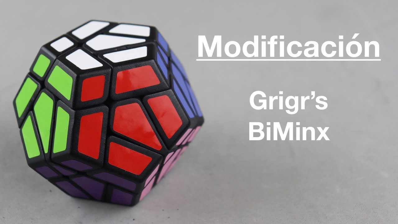 Modificación Megaminx Grigr's BiMinx