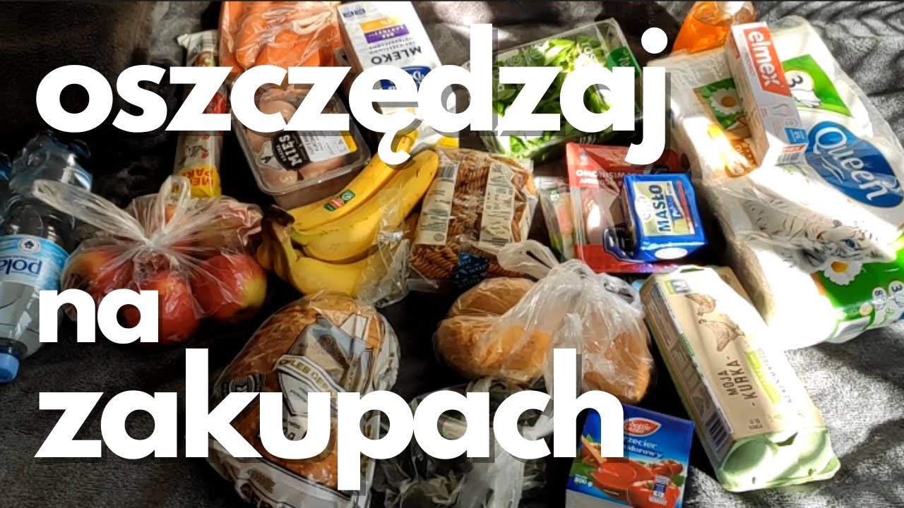 Tygodniowe zakupy za 100zł // jak oszczędzać na zakupach // haul biedronka