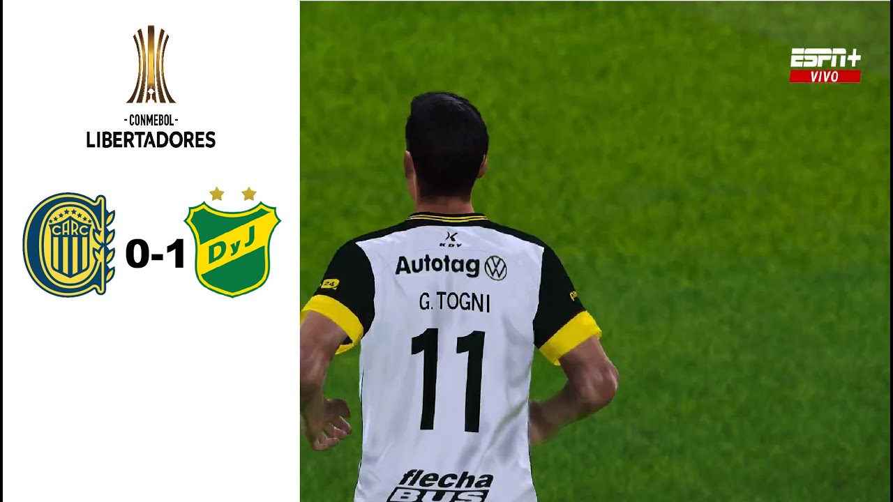 ROSARIO CENTRAL VS DEFENSA Y JUSTICIA COPA LIBERTADORES CUARTOS DE FINAL IDA
