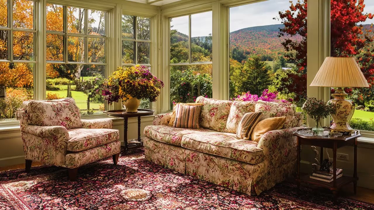 Gentle Spring Rain 🌸🌧️ Warm Cozy Ambience for Relaxation & Refresh