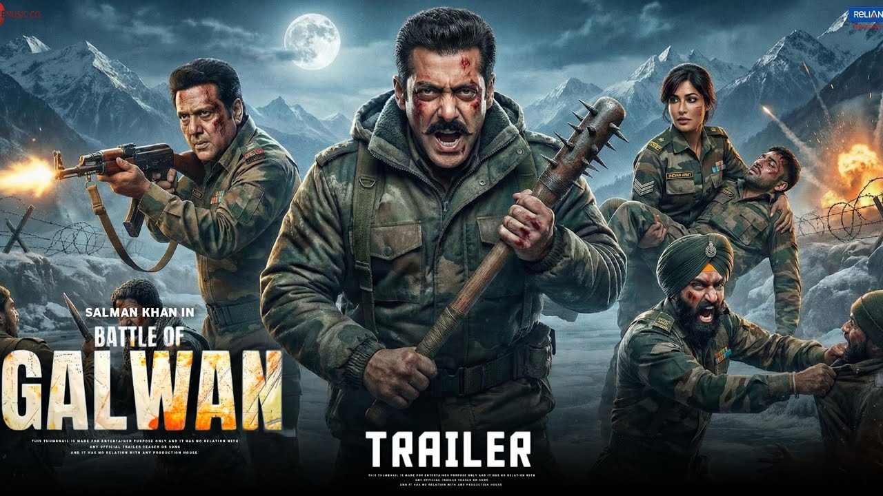 Battle Of Galwan - Trailer | Salman Khan | Chitrangada Singh | Govinda | Fan Made | Galwan Song