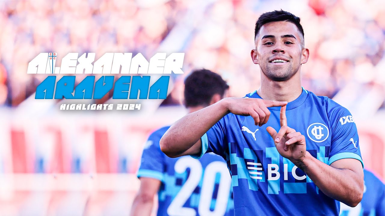 ALEXANDER ARAVENA Universidad Católica | Goles y Skills | Highlights 2024 | Bienvenido a Grêmio