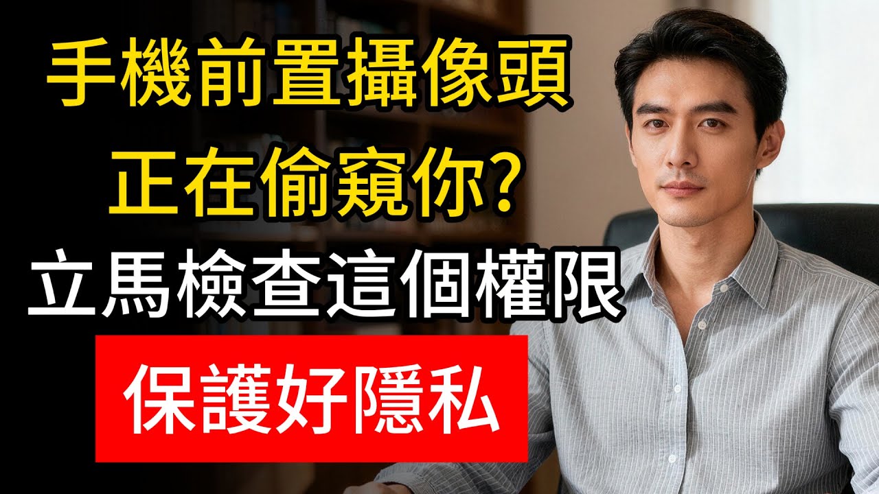 手機軟件偷聽你說話？立刻檢查這個權限！守住個人秘密！#手機監聽 #隱私保護 #手機安全 #開關許可證