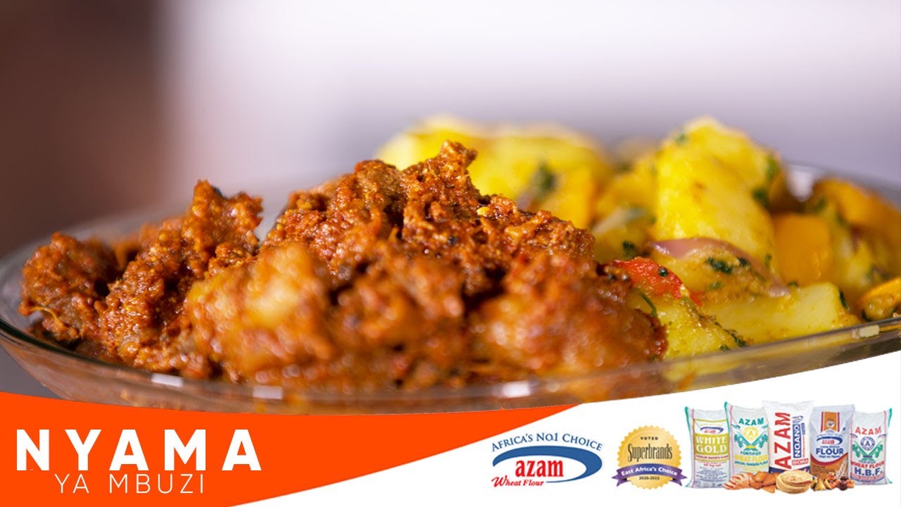 JINSI YA KUPIKA NYAMA YA MBUZI/MAHANJUMATI